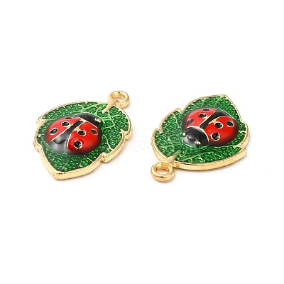 Alloy Enamel Pendants X-ENAM-C005-21G-1