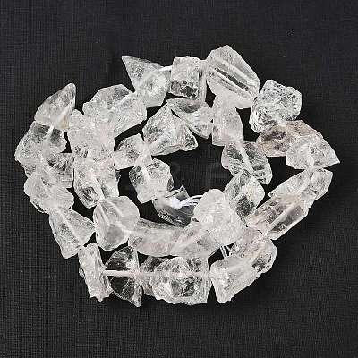 Natural Quartz Crystal Beads Strands G-Q023-A02-01-1
