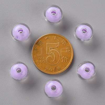 Transparent Acrylic Beads TACR-S152-15A-SS2114-1