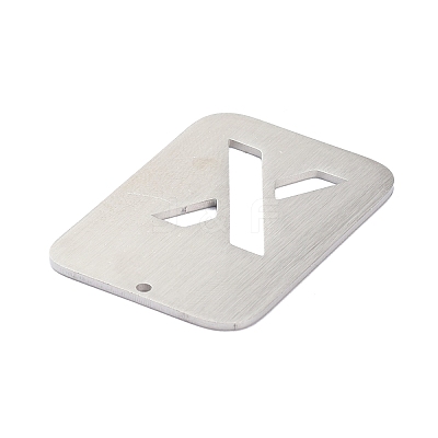 Non-Tarnish 304 Stainless Steel Pendants STAS-K216-49X-P-1