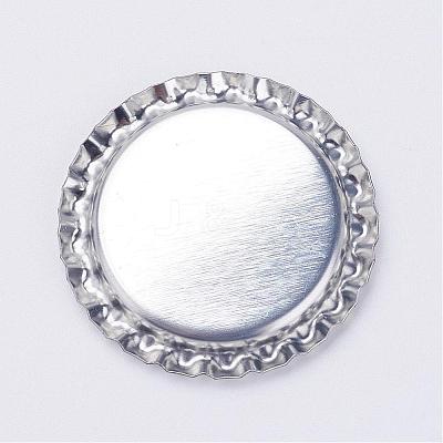 Iron Cabochon Settings IFIN-G067-08S-1