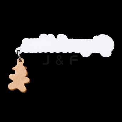 Christmas Theme Opaque Resin Cabochons CRES-D011-01D-1