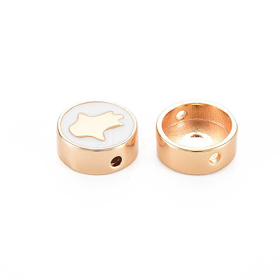 Brass Enamel Beads LS-KK-S364-247A-1