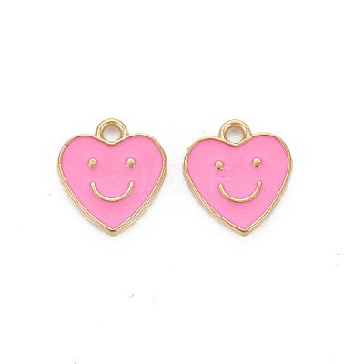 Alloy Enamel Charms X-ENAM-T016-12D-RS-1