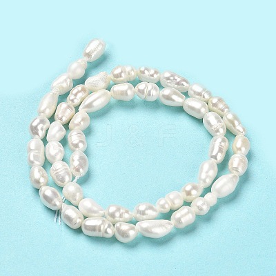 Natural Cultured Freshwater Pearl Beads Strands PEAR-E016-152-1