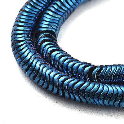 Electroplated Synthetic Non-magnetic Hematite Beads Strands G-B132-A01-01F-1