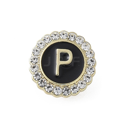 Letter Enamel Pins JEWB-S042-03P-G-1
