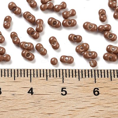 Baking Paint Glass Seed Beads SEED-A033-04C-1