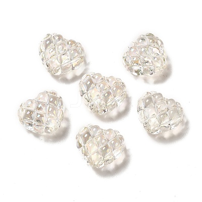 Transparent Acrylic Beads X-OACR-E016-01D-1