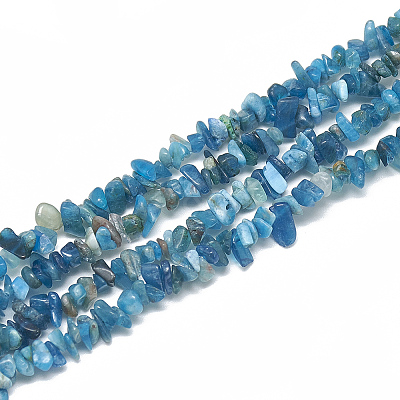 Natural Apatite Beads Strands X-G-S315-24-1