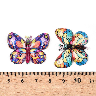 Printed Translucent Acrylic  Pendants OACR-T028-23A-1
