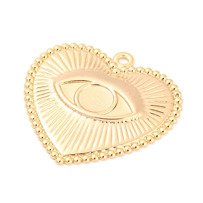 Rack Plating Brass Pendants Cabochon Settings KK-M261-05G-1