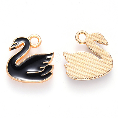Alloy Enamel Charms X-ENAM-S121-069B-1