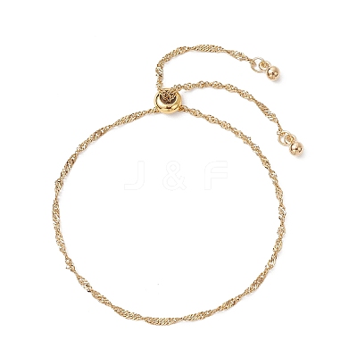 Adjustable 304 Stainless Steel Slider Bracelets BJEW-JB12328-02-1