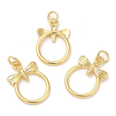 Rack Plating Brass Pendants KK-Q775-17G-1