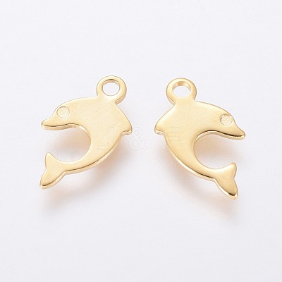 201 Stainless Steel Charms STAS-L234-072G-1