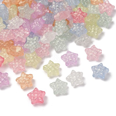 Luminous Transparent Acrylic Beads X-LACR-S001-07-1