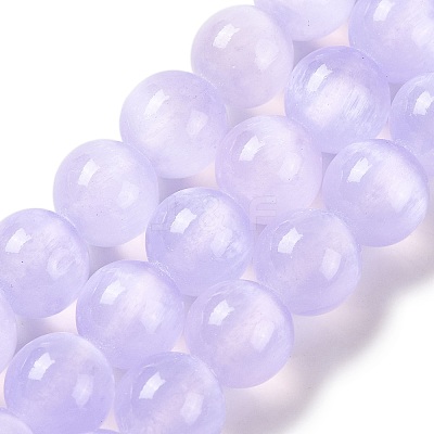 Natural Selenite Beads Strands G-C142-01C-02-1