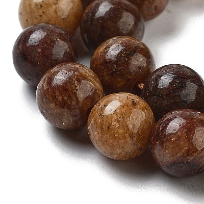 Natural Gemstone Beads Strands G-H045-A01-8MM-1