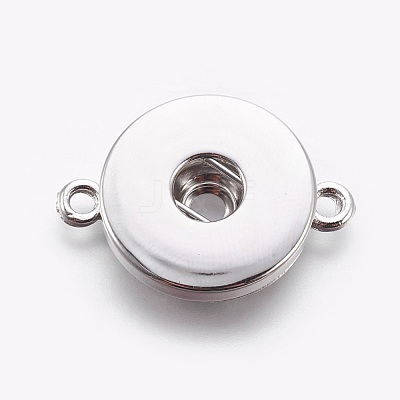 Brass Snap Link Making KK-WH0022-01P-1