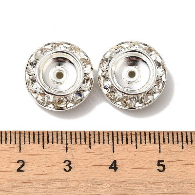 Brass Rhinestone Beads RB-TAC0001-01D-1