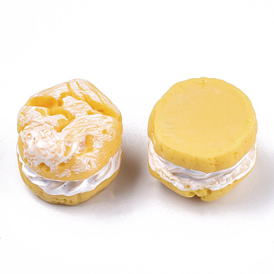 Opaque Resin Decoden Cabochons CRES-N022-104-1