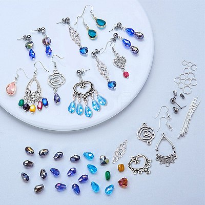 DIY Earring Making DIY-SC0002-17-1