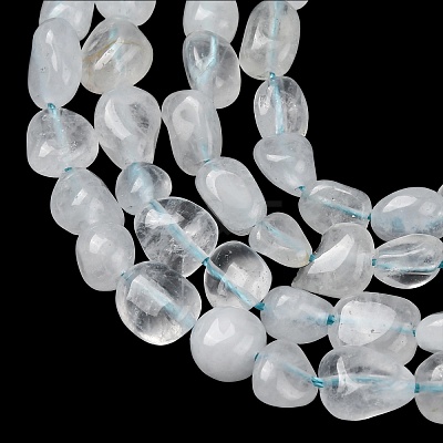 Natural Quartz Crystal Rock Crystal Beads Strands G-C286-A31-1