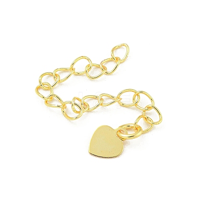 Rack Plating Brass Chain Extender X-FIND-T071-16G-02-1