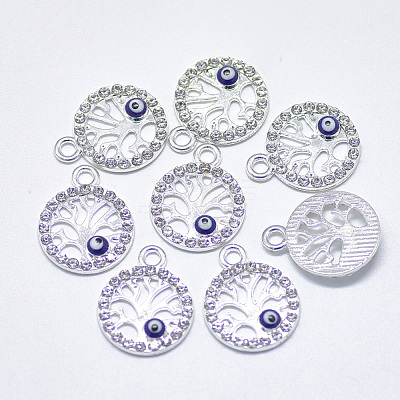 Alloy Pendants X-ENAM-S117-31C-1