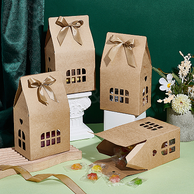 House Shaped Paper Gift Boxes LS-CON-WH0001-43B-02-1