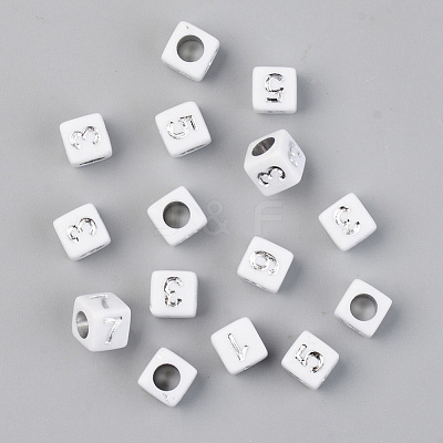PVD Vacuum Plating Acrylic Beads PACR-T010-004S-1