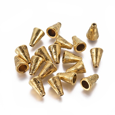 Tibetan Style Alloy Bead Cone GLF0831Y-1