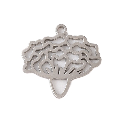 Mother's Day Non-Tarnish 304 Stainless Steel Pendants STAS-S139-06P-07-1