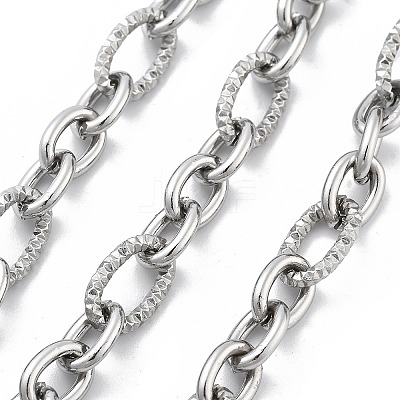 304 Stainless Steel Link Chains CHS-U002-01P-1