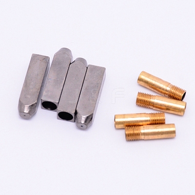 Zinc Alloy Capsule Lace Lock Buckles AJEW-WH0129-17B-1