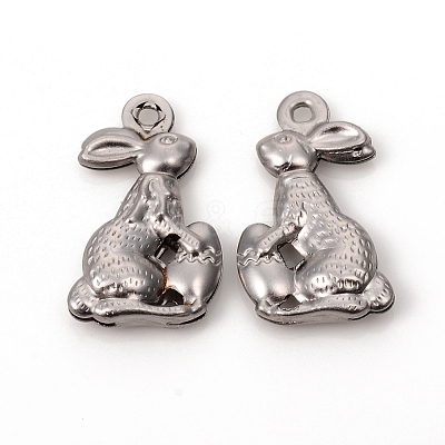 Non-Tarnish Easter 304 Stainless Steel Pendants STAS-L244-44P-1