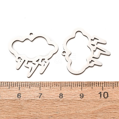 201 Stainless Steel Pendants SA-CBA49C1-05P-1
