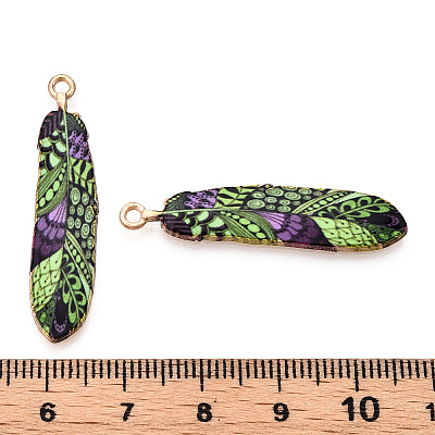 Rack Plating Alloy Pendants FIND-H043-02LG-04-1-1