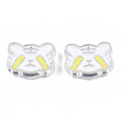 Transparent Acrylic Beads ACRC-T002-01A-1