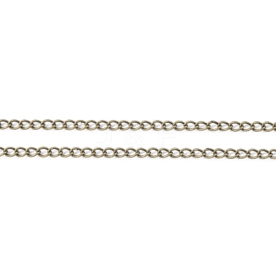 Brass Twisted Chains CHC-K006-03AB-1
