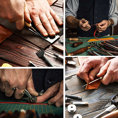 Leather Fabric DIY-WH0002-79F-03-1