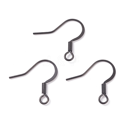 316 Surgical Stainless Steel French Earring Hooks STAS-L211-13-B-1