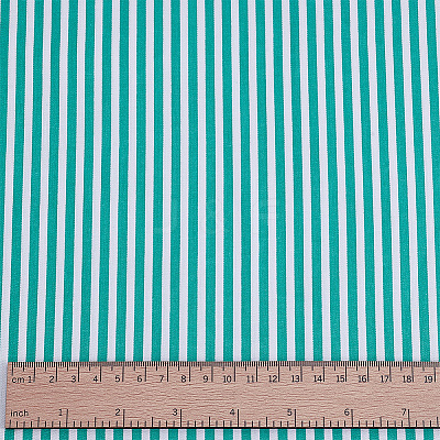 Stripe Cotton Fabric DIY-WH0671-390D-1