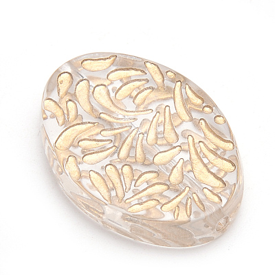 Plating Acrylic Beads X-PACR-S219-01-1