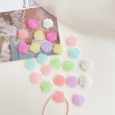Opaque Acrylic Beads X1-OACR-H038-37-1