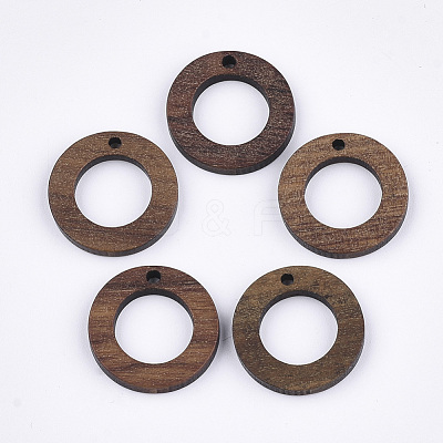 Walnut Wood Pendants WOOD-S054-28-1