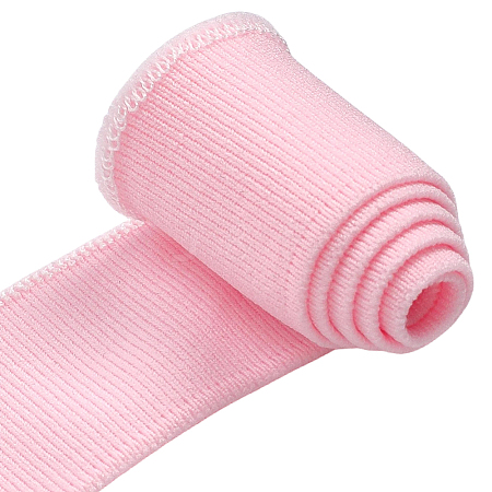 Polyester Ribbed Elastic Fabric Band DIY-WH0671-532C-1