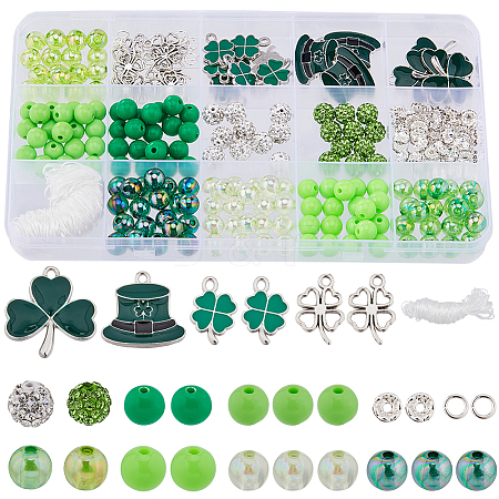 DIY Saint Patrick's Day Bracelet Making Kit DIY-SC0023-38-1
