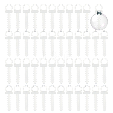 ARRICRAFT 200Pcs Plastic Foam Ornaments Hanger Caps FIND-AR0003-42A-1